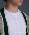 【WEB限定】コンフォートチェーンネックレス/アズキ/サージカルステンレス