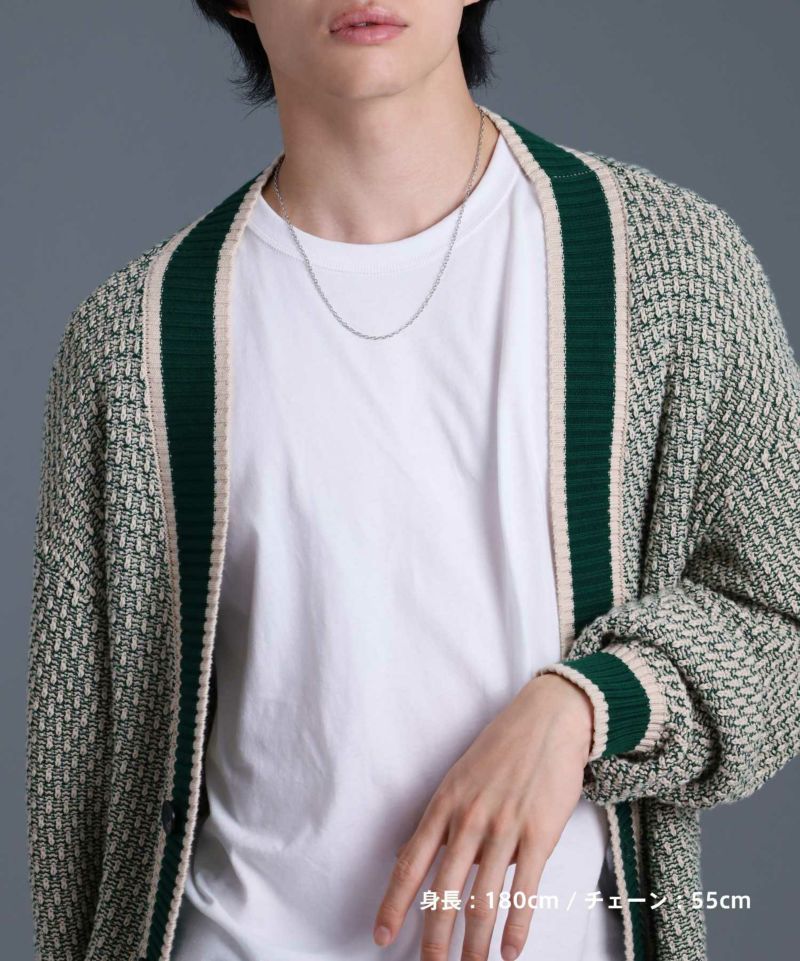 【WEB限定】コンフォートチェーンネックレス/アズキ/サージカルステンレス