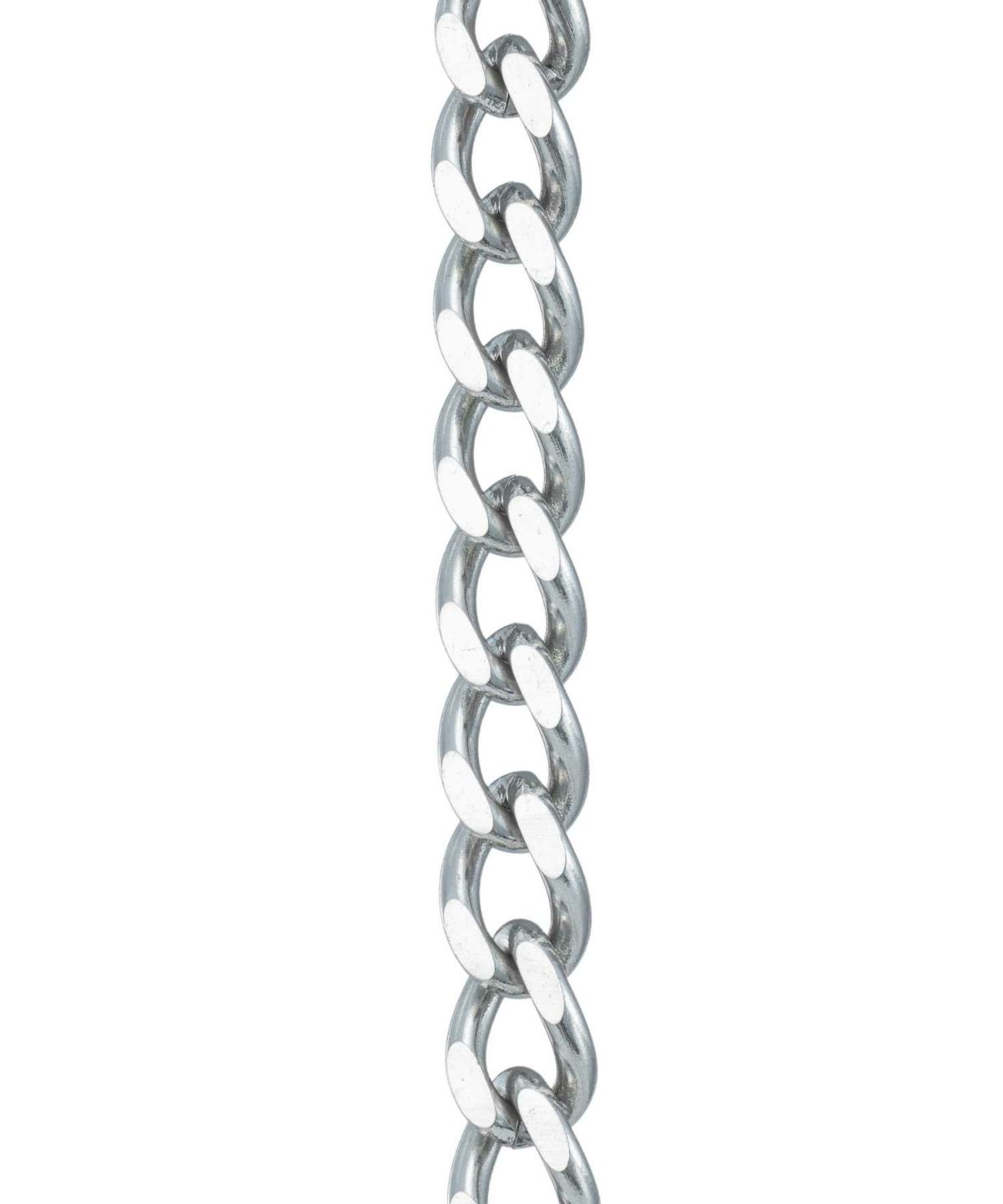 【WEB限定】ワイドチェーンネックレス/7mm幅カットキヘイ/サージカルステンレス