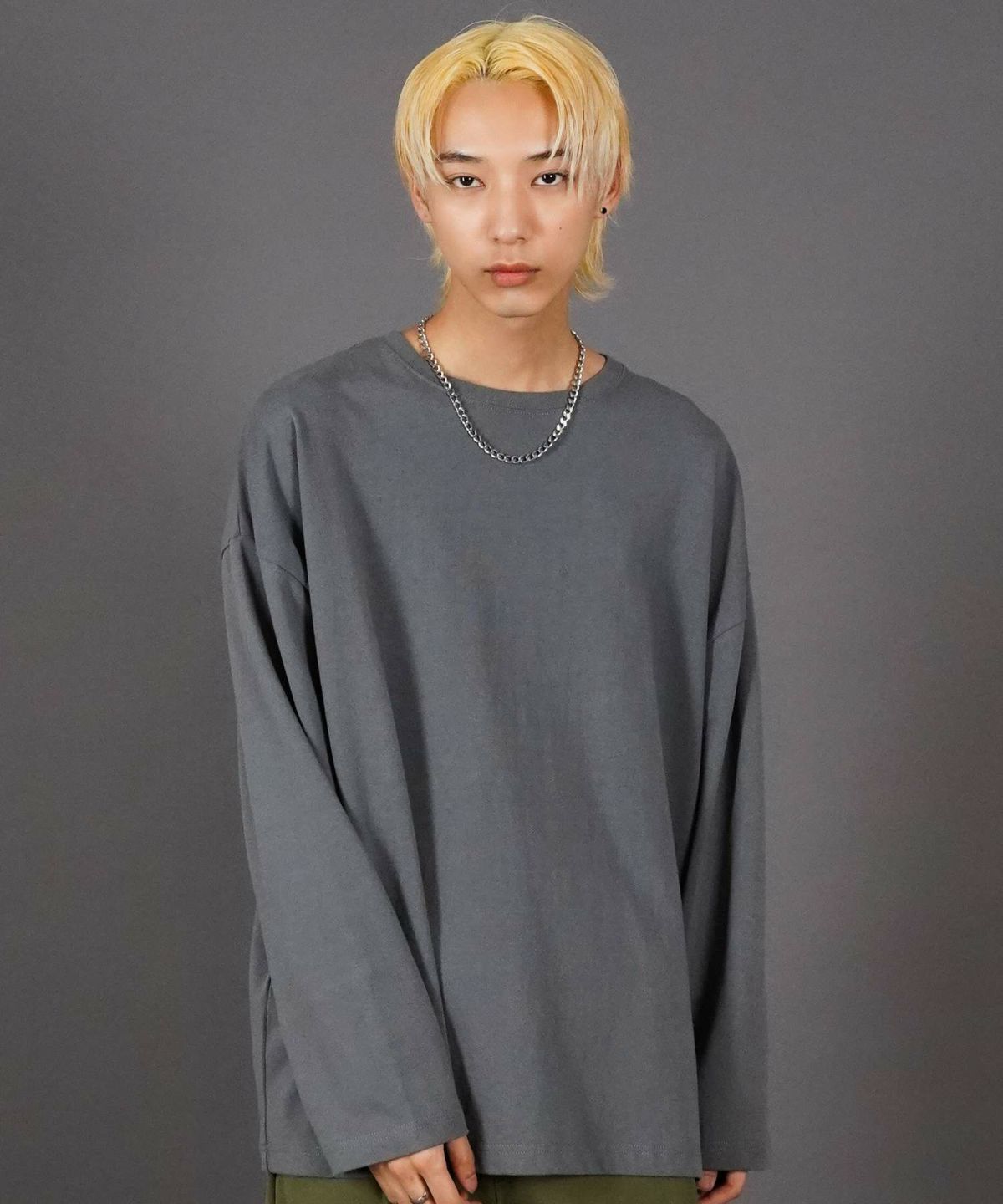 【WEB限定】ワイドチェーンネックレス/7mm幅カットキヘイ/サージカルステンレス