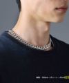 【WEB限定】ワイドチェーンネックレス/12mm幅キヘイ/サージカルステンレス