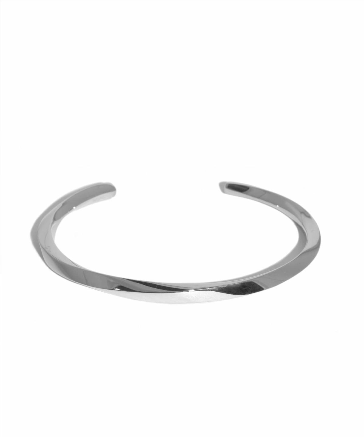 【WEB限定】ツイストエッジバングル/サージカルステンレス