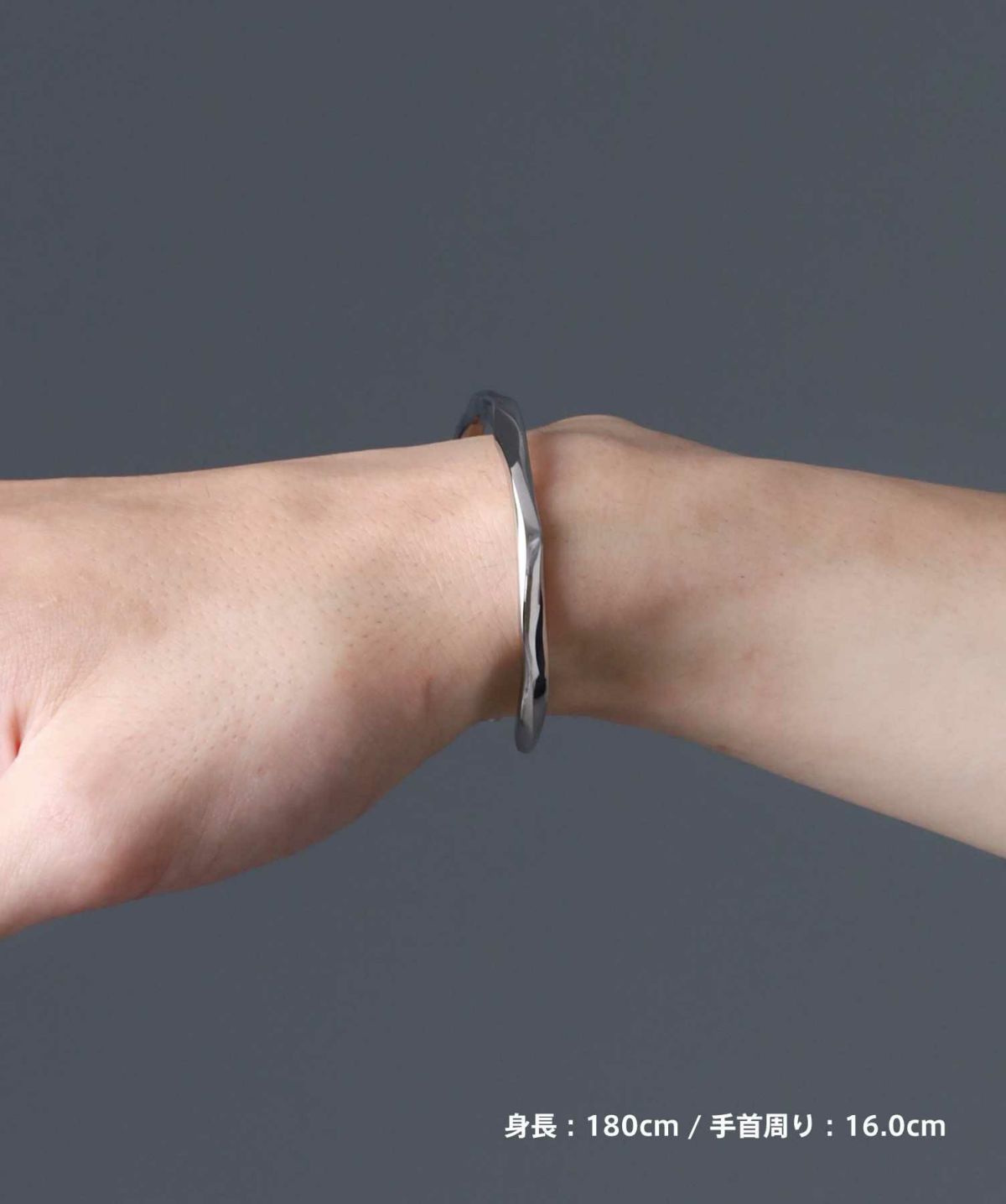 【WEB限定】ニュアンスバングル/サージカルステンレス