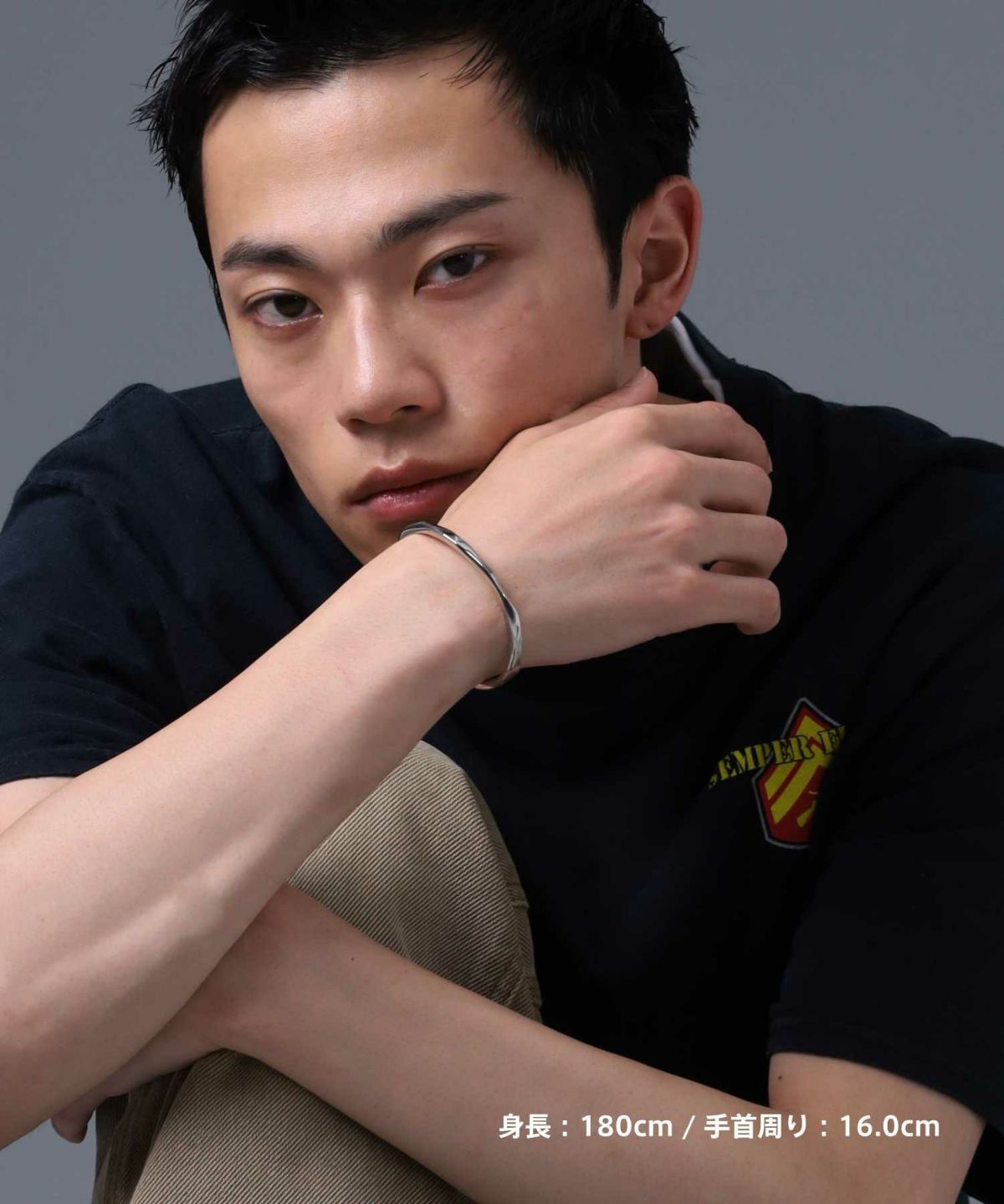 【WEB限定】ニュアンスバングル/サージカルステンレス