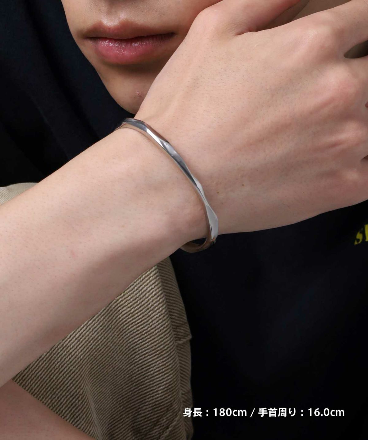【WEB限定】ニュアンスバングル/サージカルステンレス