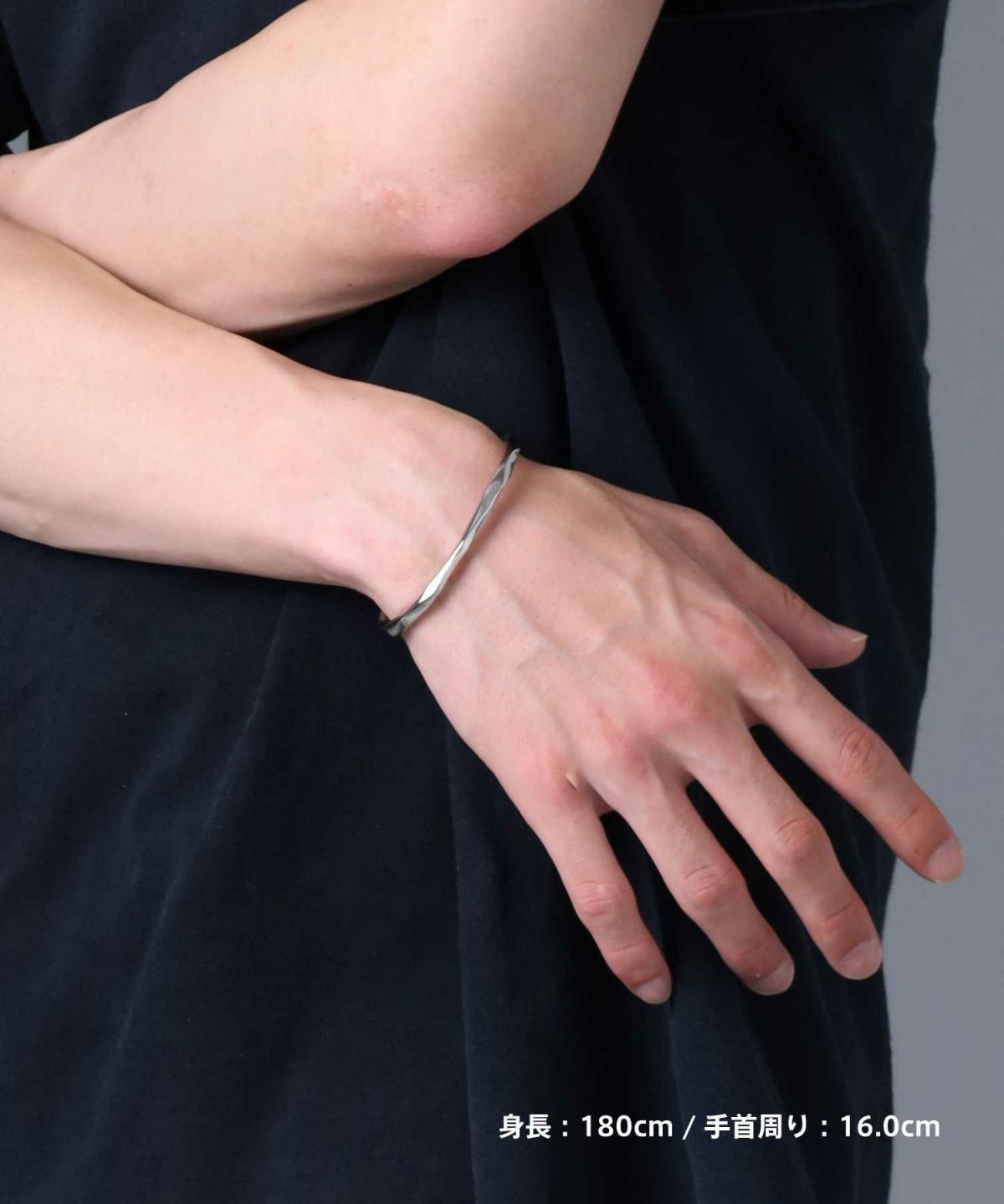 【WEB限定】ニュアンスバングル/サージカルステンレス