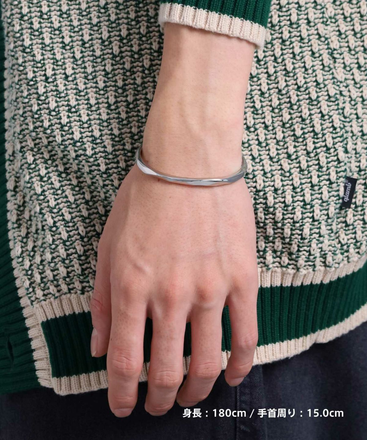 【WEB限定】ニュアンスバングル/サージカルステンレス