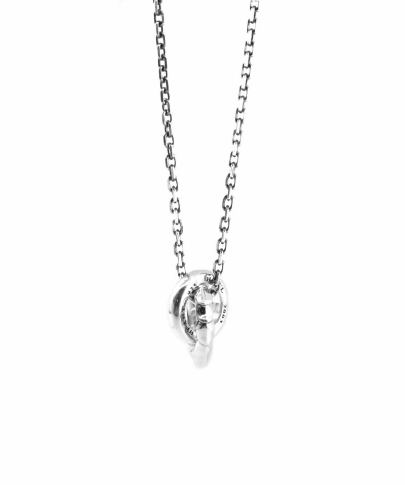 【即発】ライオンハート ネックレス タテガミ ダブルリング HOWL”タテガミダブルリングネックレス/シルバー925 | ライオン