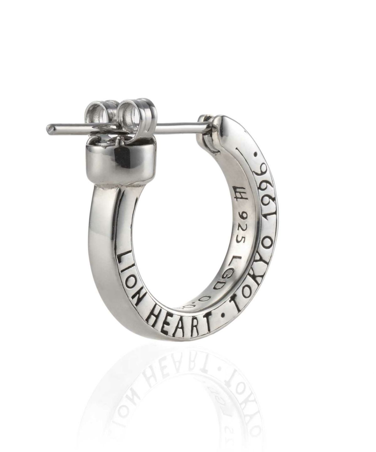 クロッシングピアス/ELプレーンフープ/S SIZE/シルバー925