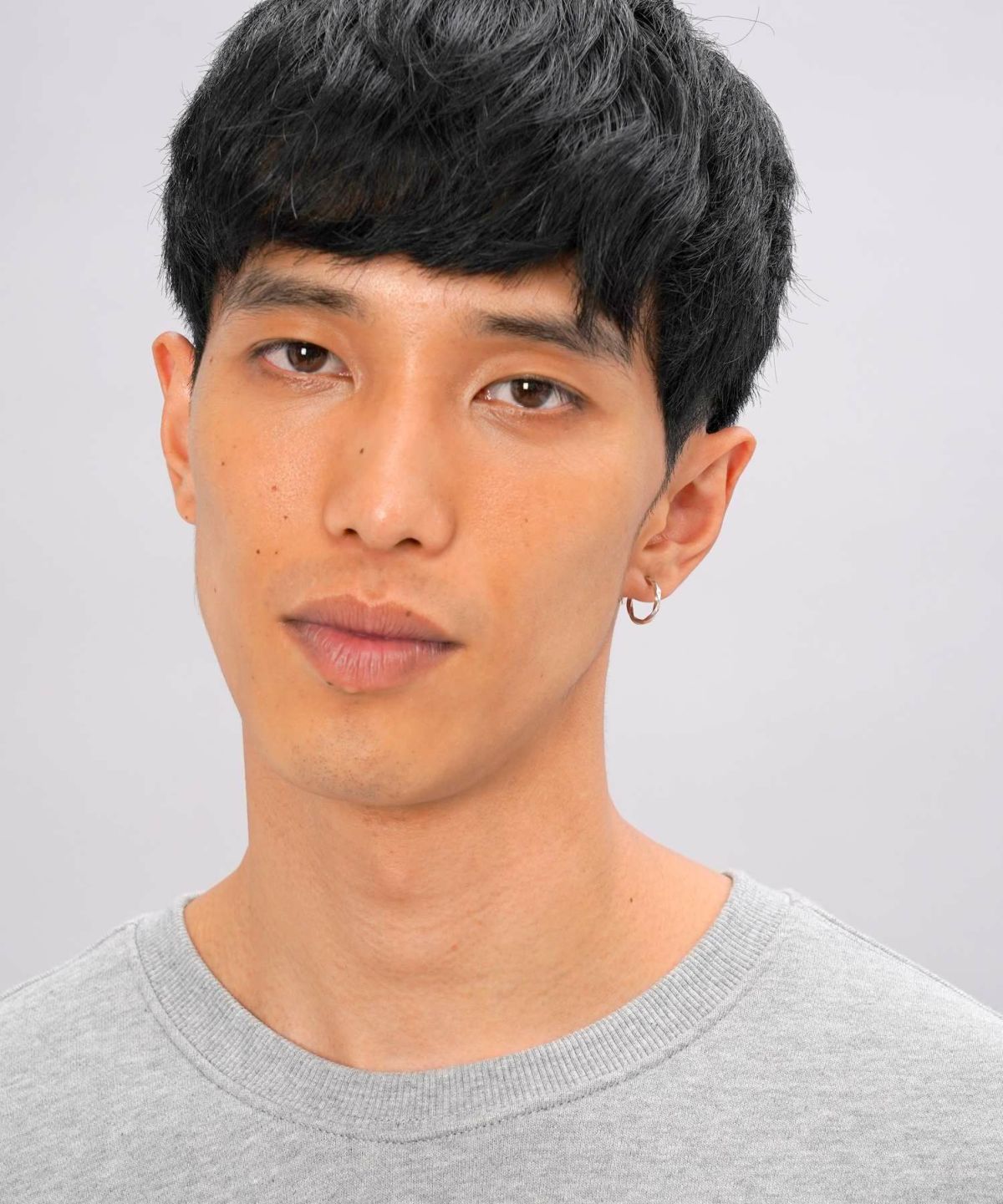 シルバーイヤリング/ツイスト/シルバー925