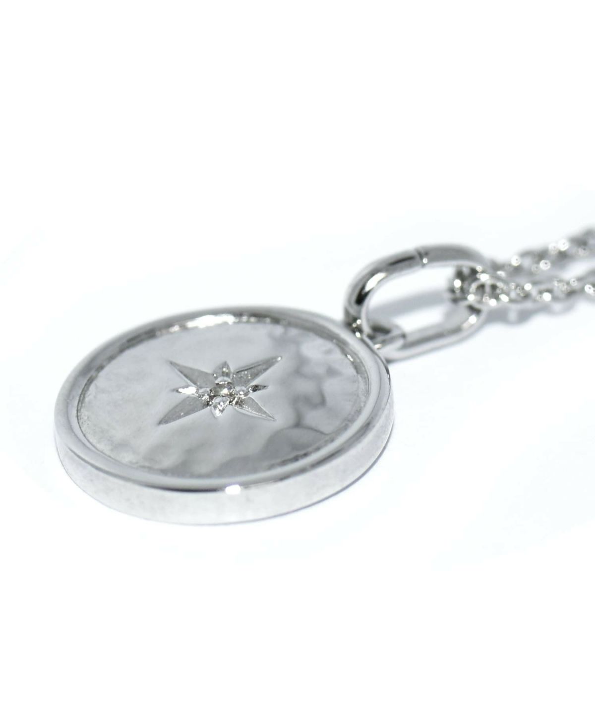 ツチメコインペアネックレス/サージカルステンレス