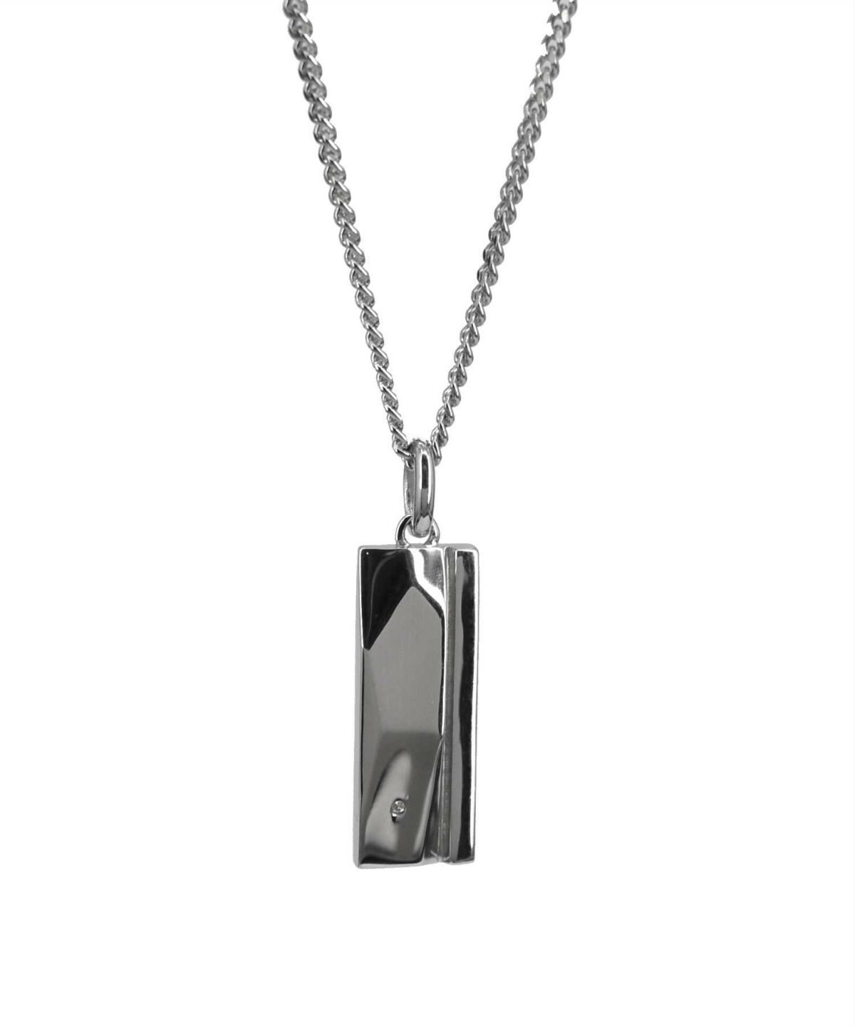 【ONLINE STORE 限定】フラグメントプレートネックレス/ダイヤモンドplus/シルバー925