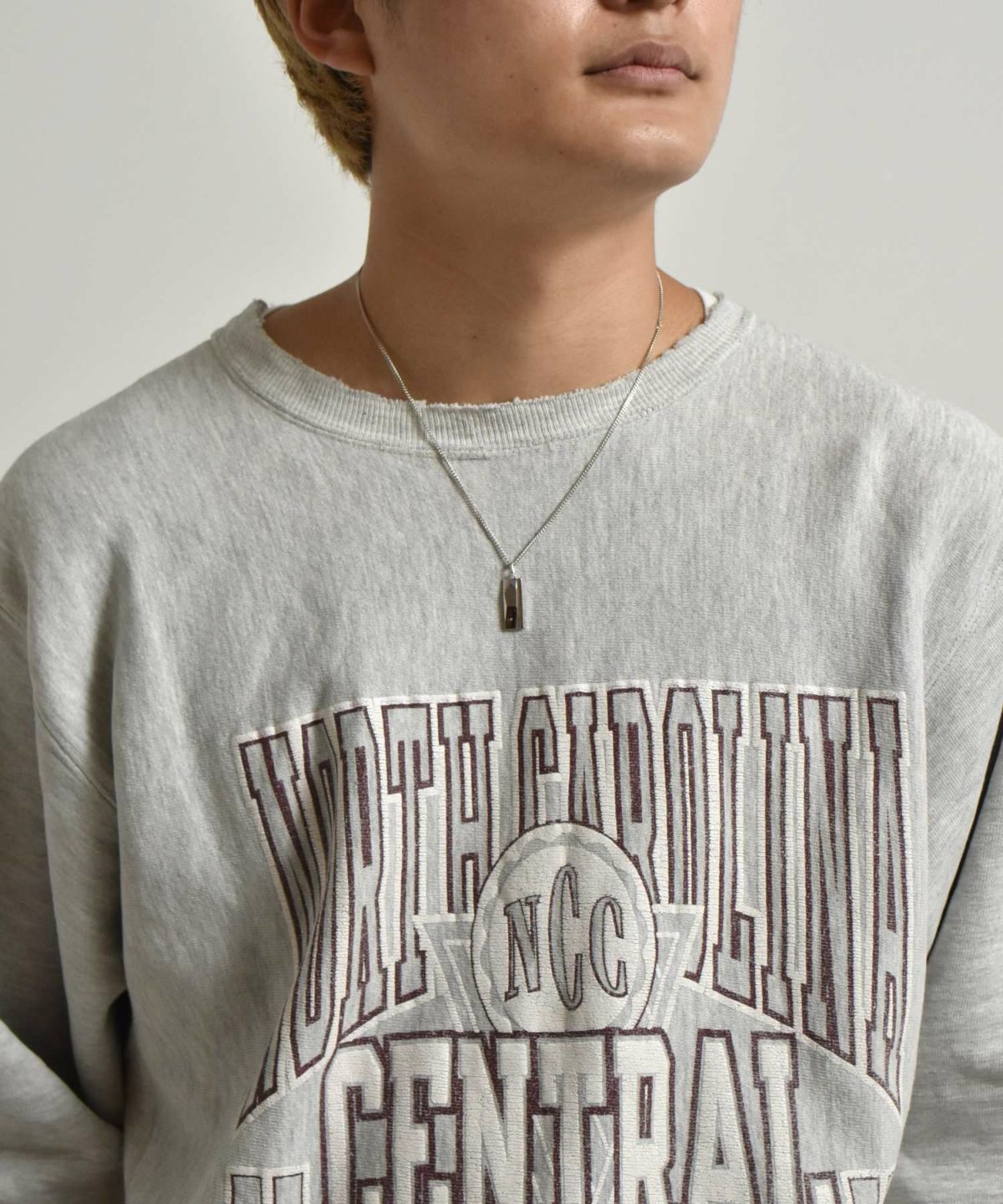 【ONLINE STORE 限定】フラグメントプレートネックレス/ダイヤモンドplus/シルバー925