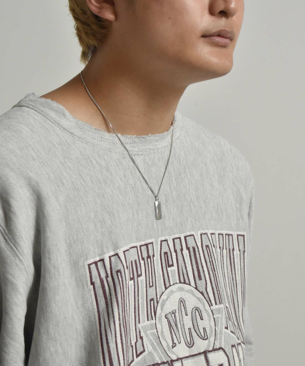 【ONLINE STORE 限定】フラグメントプレートネックレス/ダイヤモンドplus/シルバー925