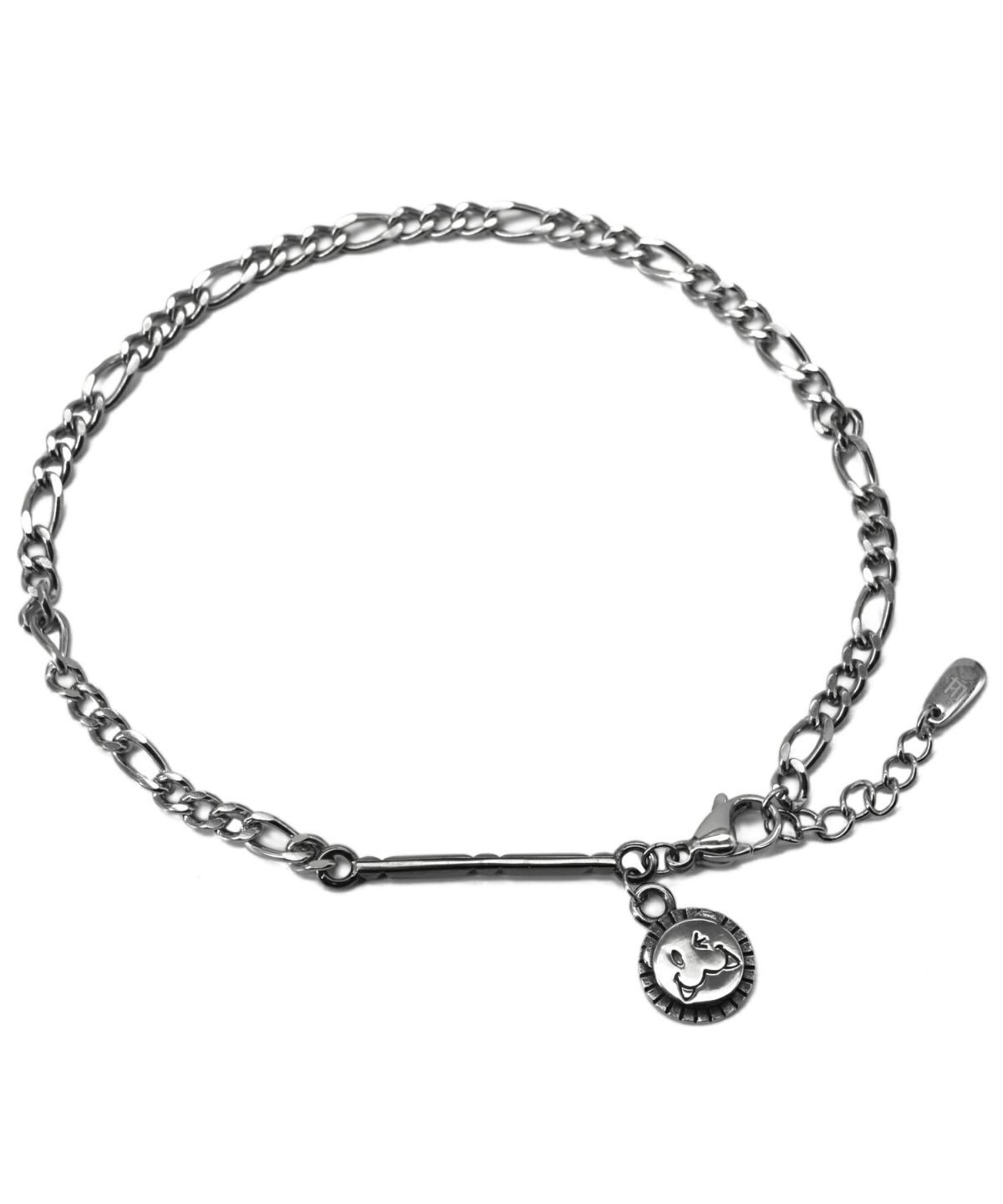 LEOアンクレット/wink/フィガロチェーン/サージカルステンレス316L（金属アレルギー対応）