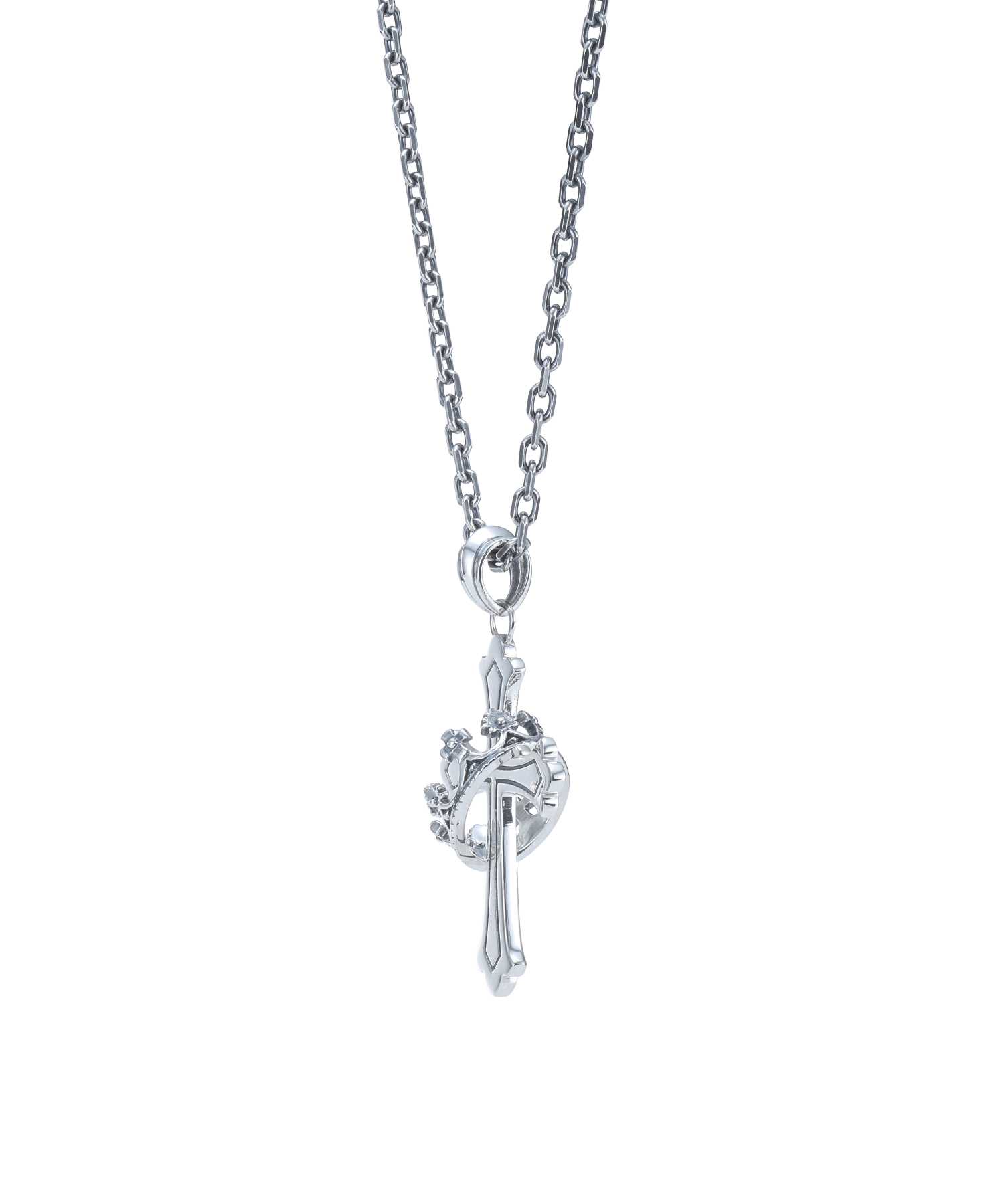 HOWL”ハウリングクロスネックレス/S SIZE/シルバー925 | ライオン  