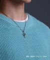 ハウリングクロスネックレス/S SIZE/シルバー925