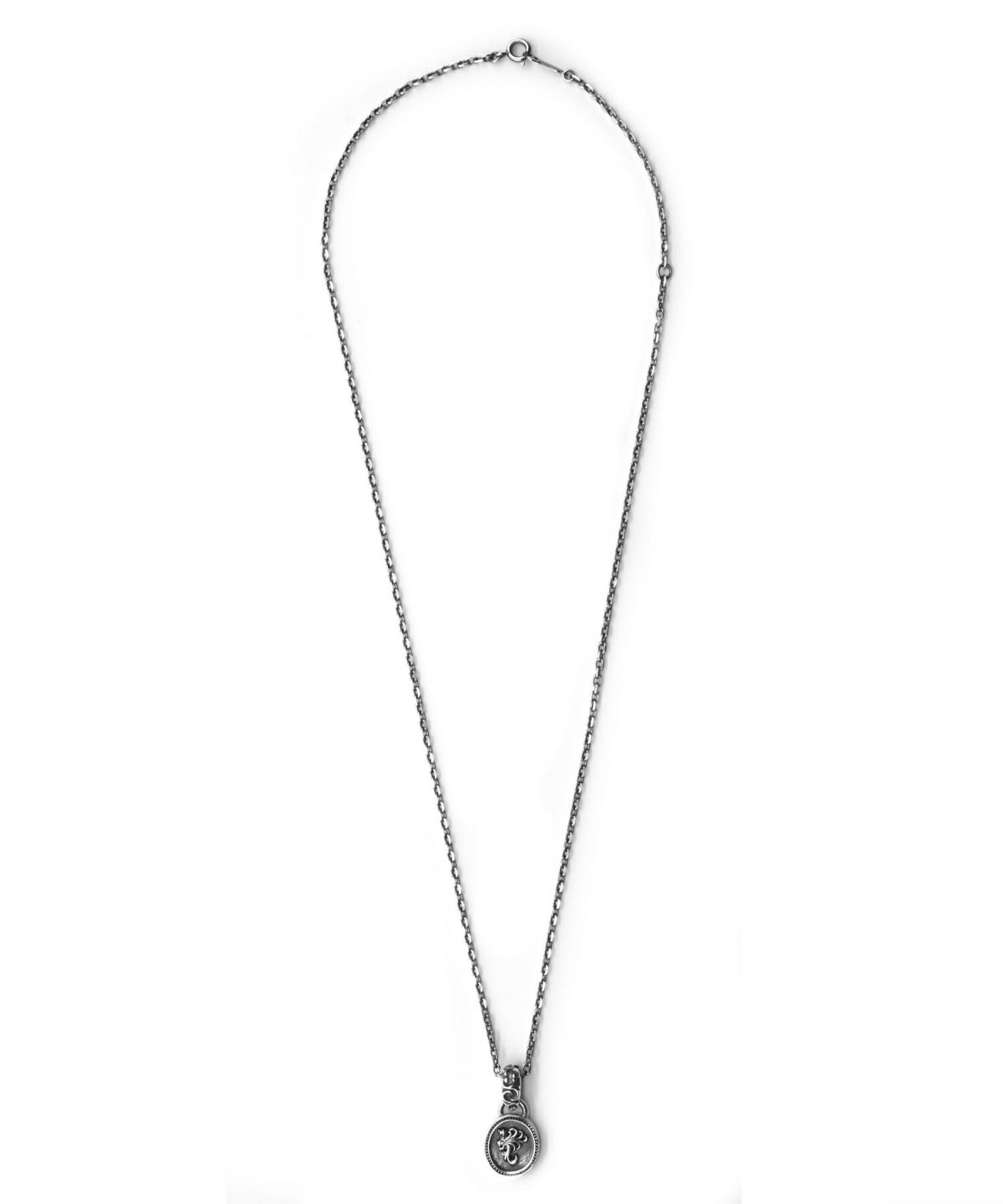 フレームドハウルネックレス/オーバル/シルバー925