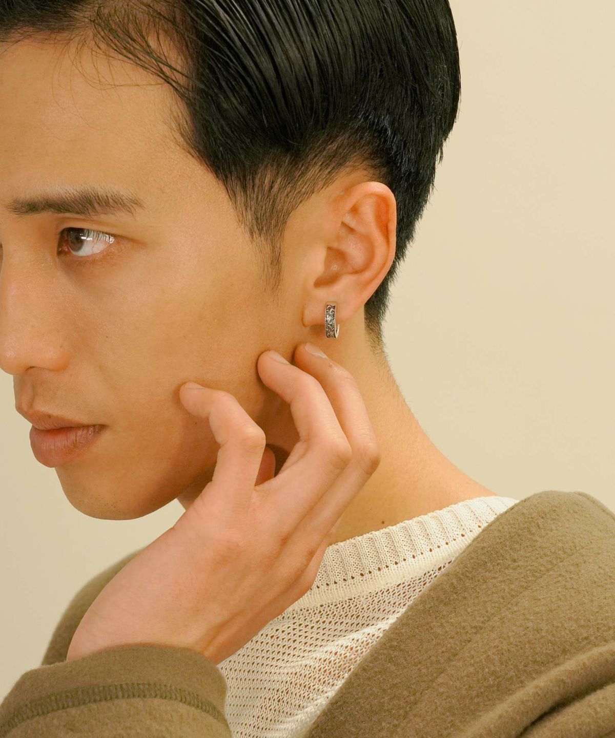 シルバーイヤリング/タテガミハウル/シルバー925