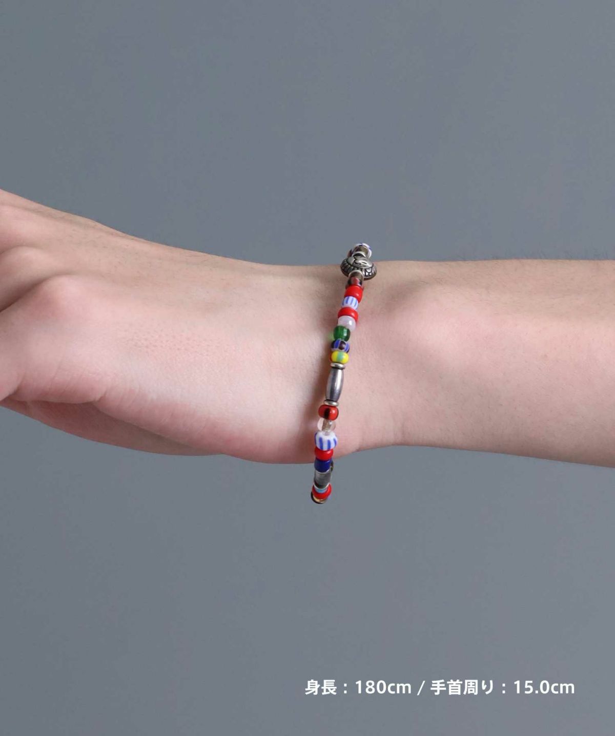 LION HEART × SunKu コラボブレスレット/ガラスビーズ/2023年モデル