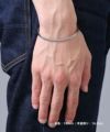 【WEB限定】スクエアバングル/サージカルステンレス316L（金属アレルギー対応）