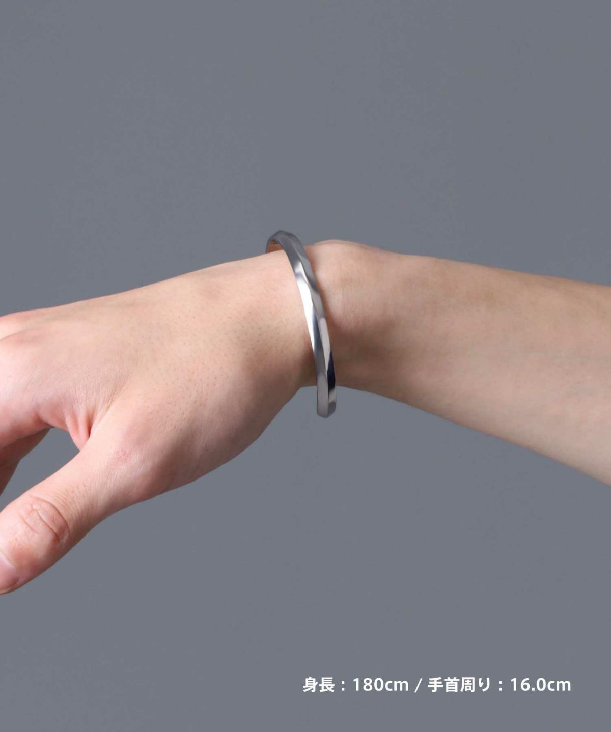 【WEB限定】ケンワンバングル/サージカルステンレス316L（金属アレルギー対応）