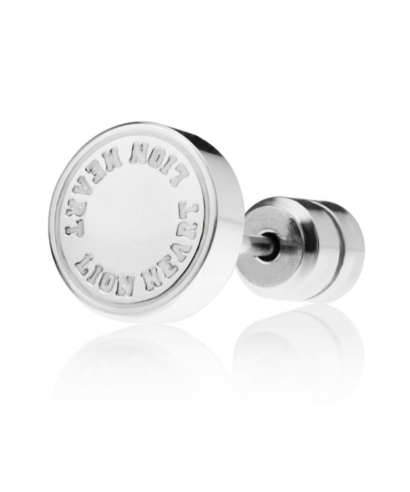 【WEB限定】サークルコインスタッズピアス/シルバー/サージカルステンレス316L（金属アレルギー対応）
