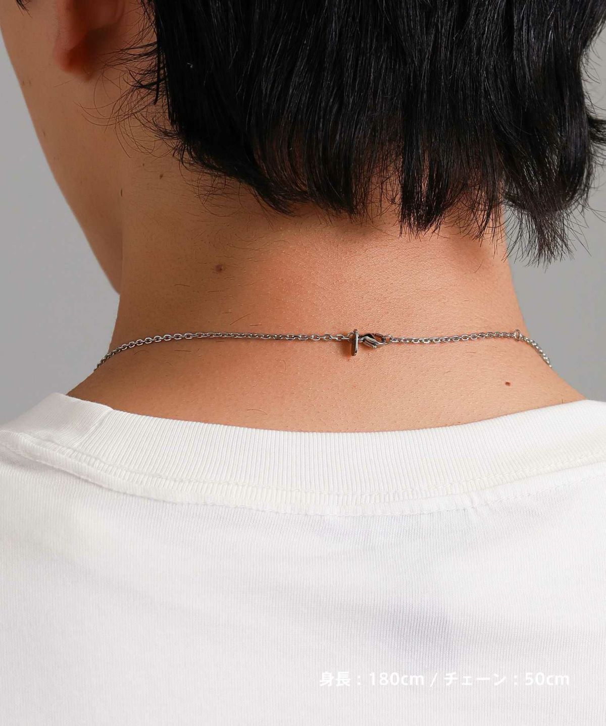 【WEB限定】プレーンホースシューネックレス/サージカルステンレス316L（金属アレルギー対応）