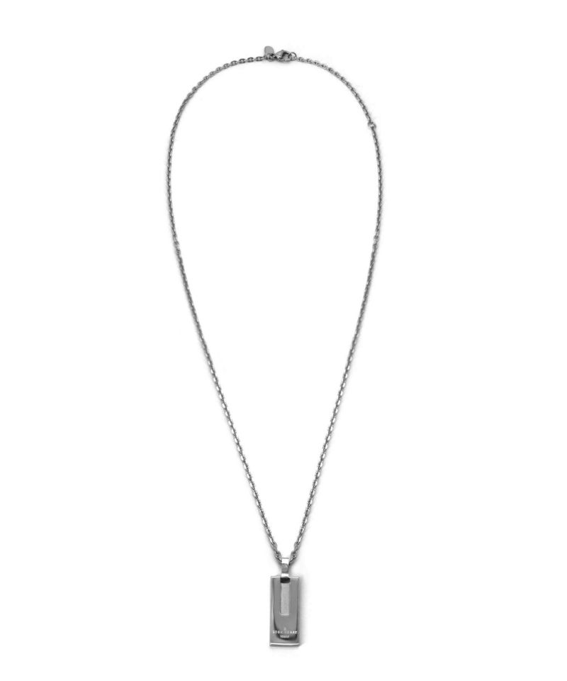 【WEB限定】デントプレートネックレス/サージカルステンレス316L（金属アレルギー対応）