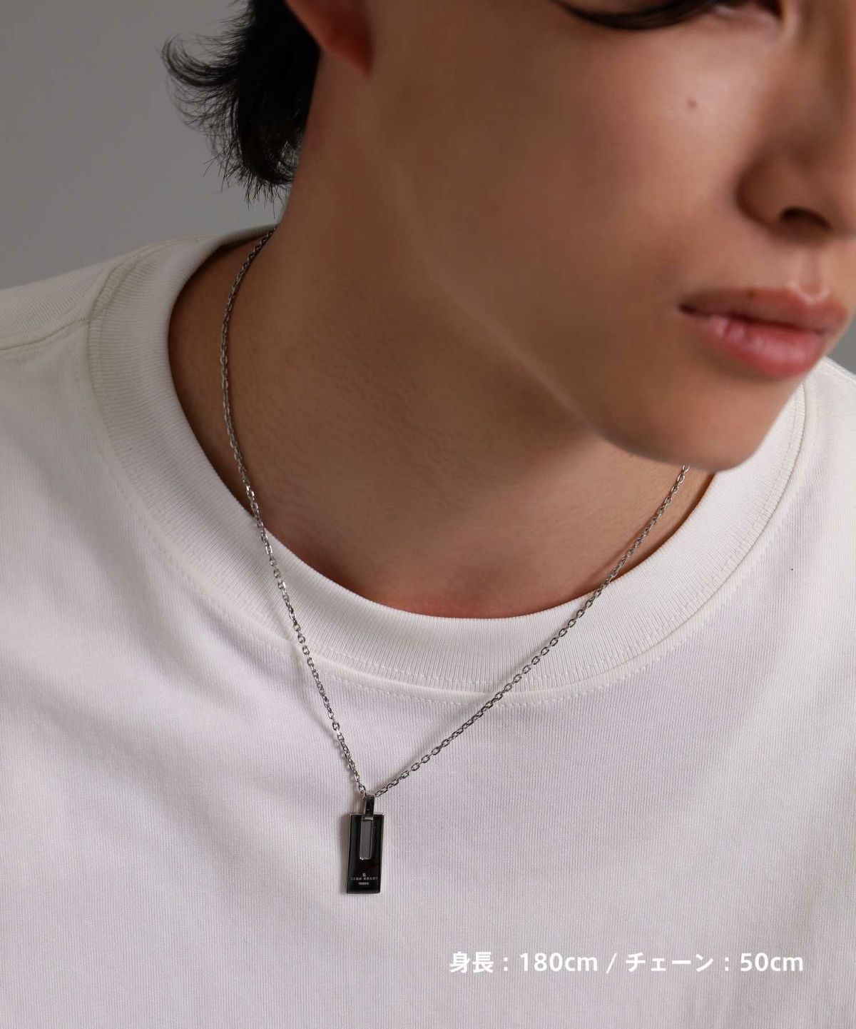 【WEB限定】デントプレートネックレス/サージカルステンレス316L（金属アレルギー対応）