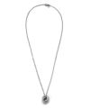 【WEB限定】リバースラウンドダブルリングネックレス/サージカルステンレス316L（金属アレルギー対応）