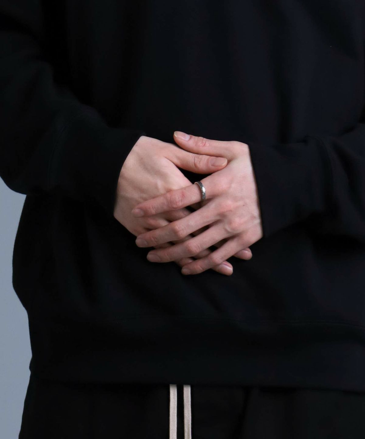 【限定展開】フラットハワイアンリング/サージカルステンレス316L（金属アレルギー対応）