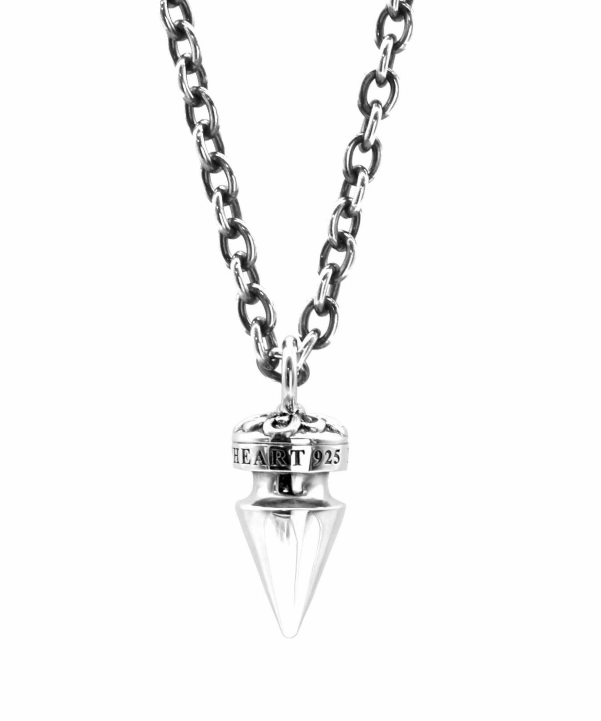 ヘビースパイクネックレス/シルバー925