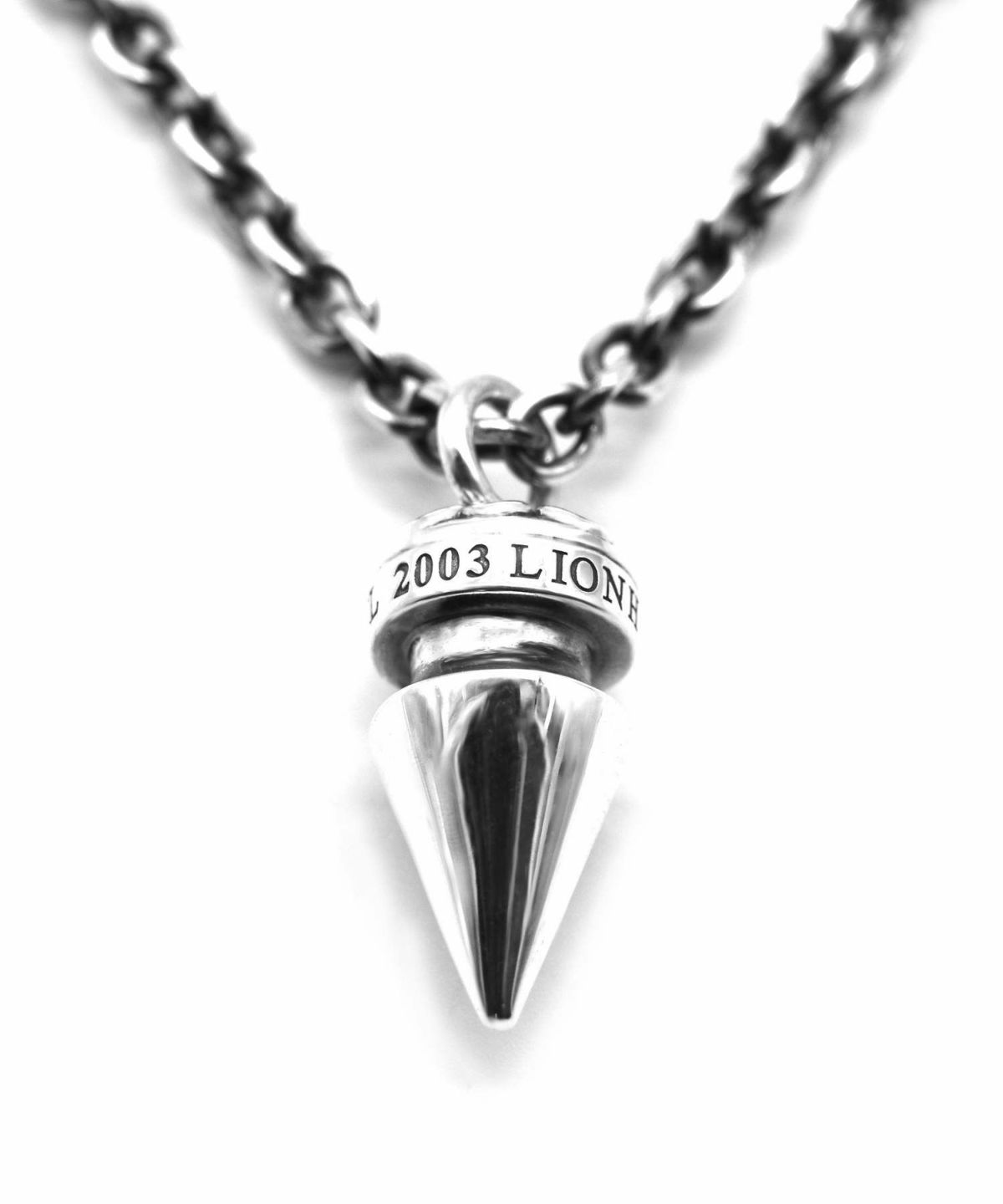 ヘビースパイクネックレス/シルバー925