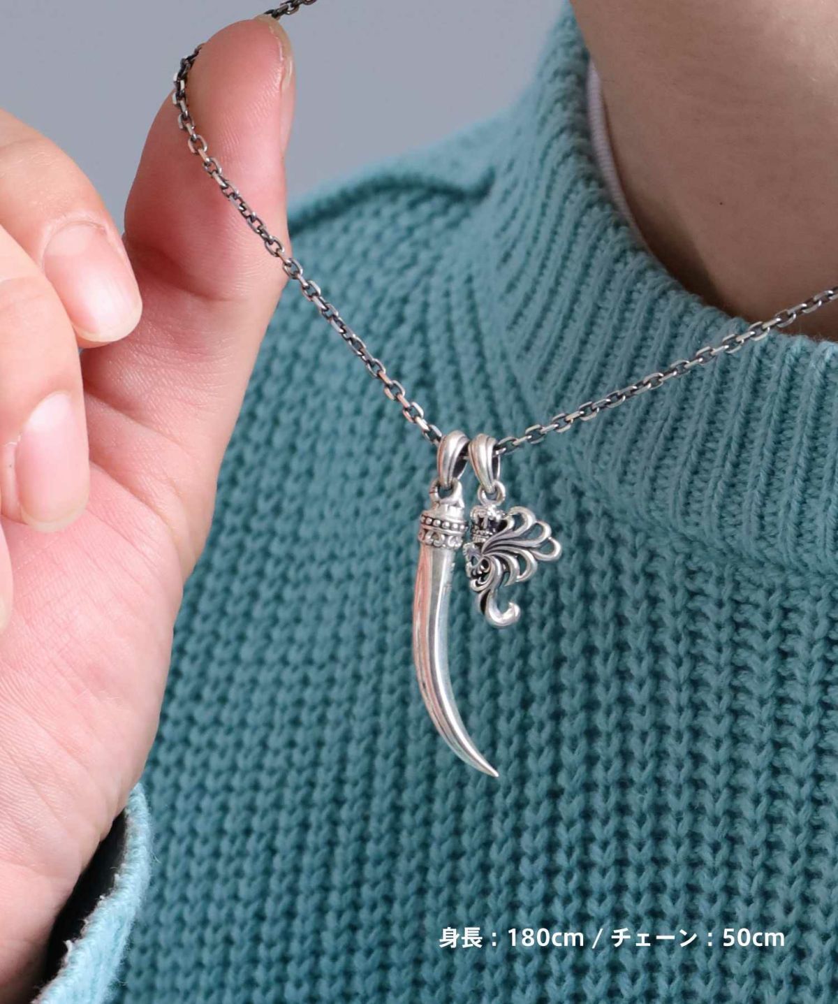 クローネックレス/シルバー925