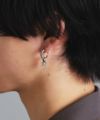  クロッシングピアス/スパイクドロップ/シルバー925
