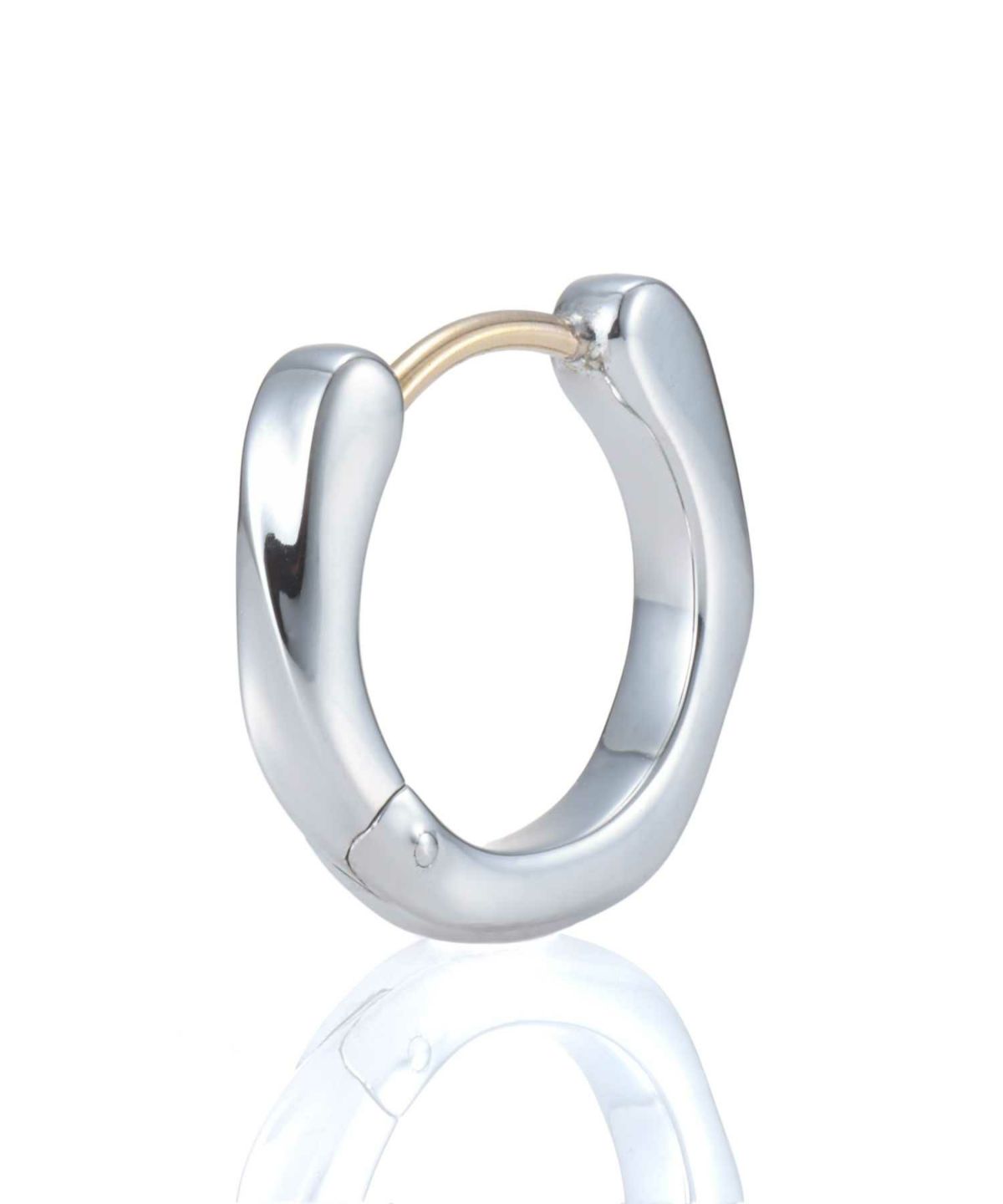 クラッチピアス/ツイストテクスチャー/シルバー925