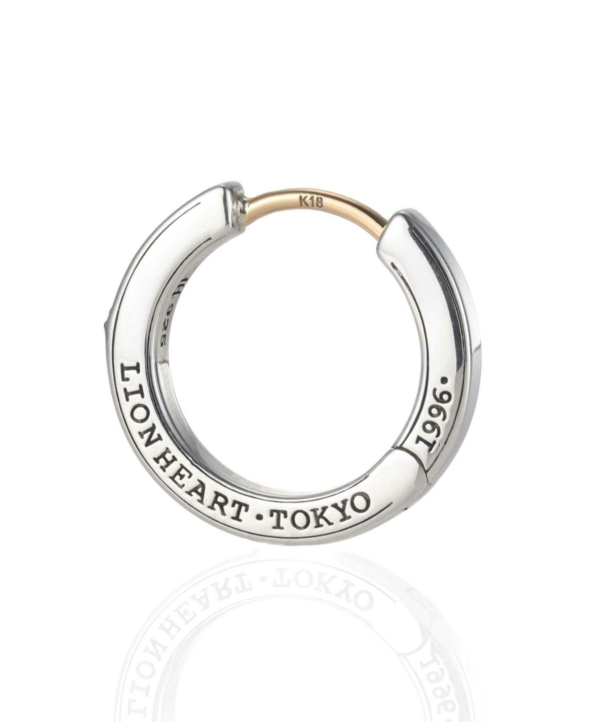 クラッチピアス/プレーンフープ/シルバー925