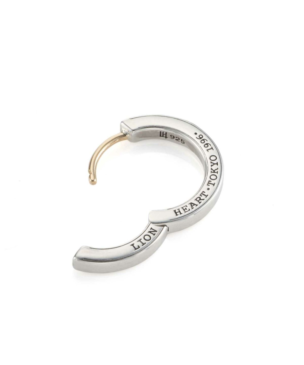 クラッチピアス/プレーンフープ/シルバー925