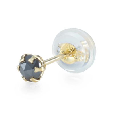 ブラックダイヤモンドピアス/Sサイズ/プラチナ900 2個セット ブラックダイヤモンドピアス/Sサイズ/プラチナ900 2個セット