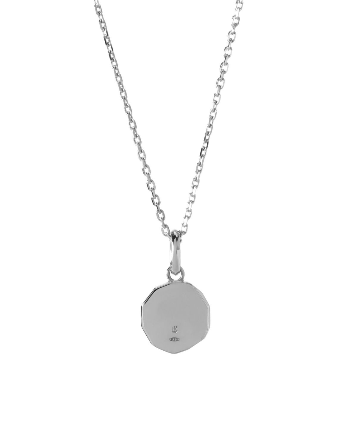 フラグメントネックレス/サイドテクスチャー/シルバー925