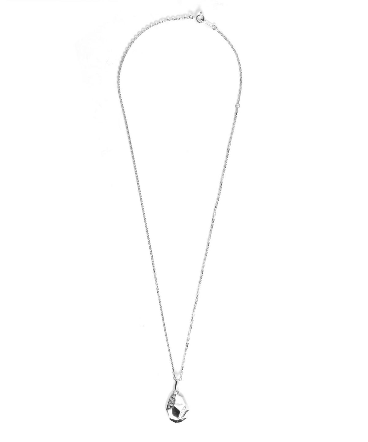 フラグメントネックレス/ティアドロップ/シルバー925