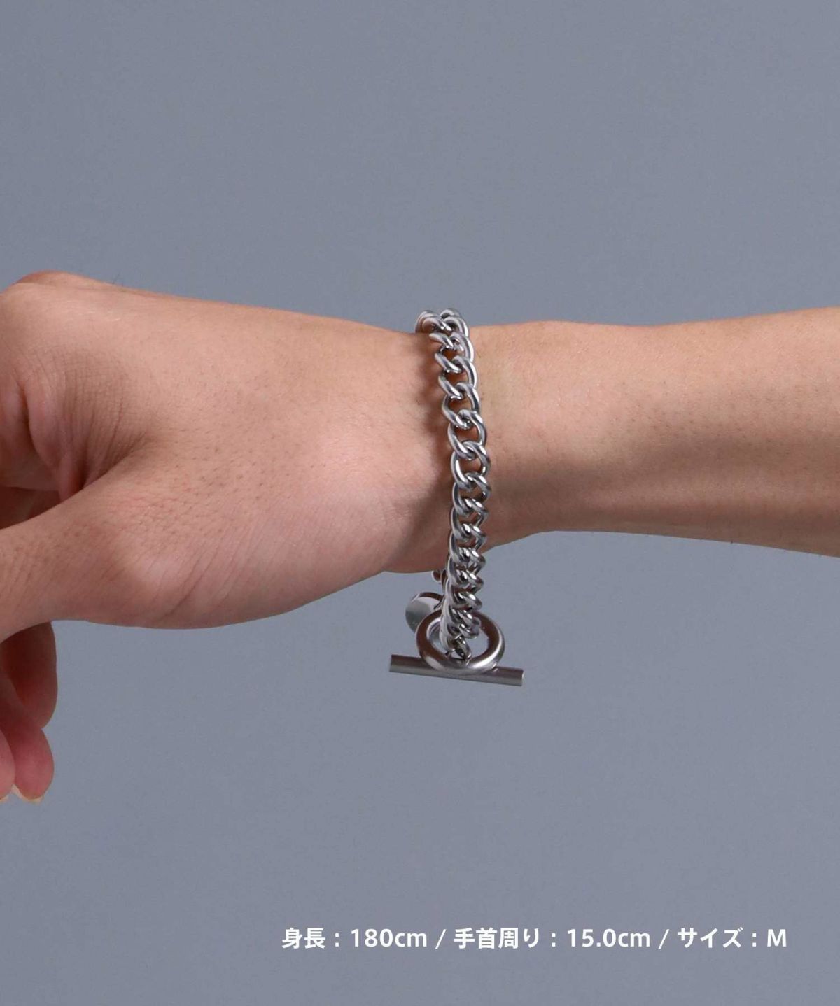 【WEB限定】ヴァリアスチェーンブレスレット/キヘイ/サージカルステンレス