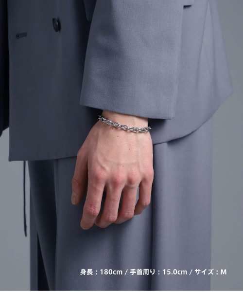 【WEB限定】ヴァリアスチェーンブレスレット/アズキ/サージカルステンレス