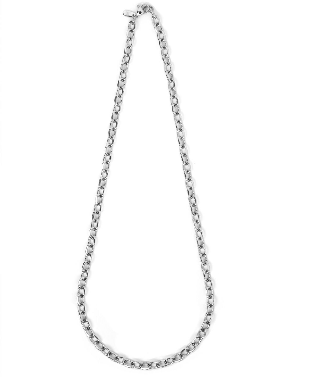 【WEB限定】ボリュームチェーンネックレス/カットアズキ0.56cm/サージカルステンレス316L（金属アレルギー対応）