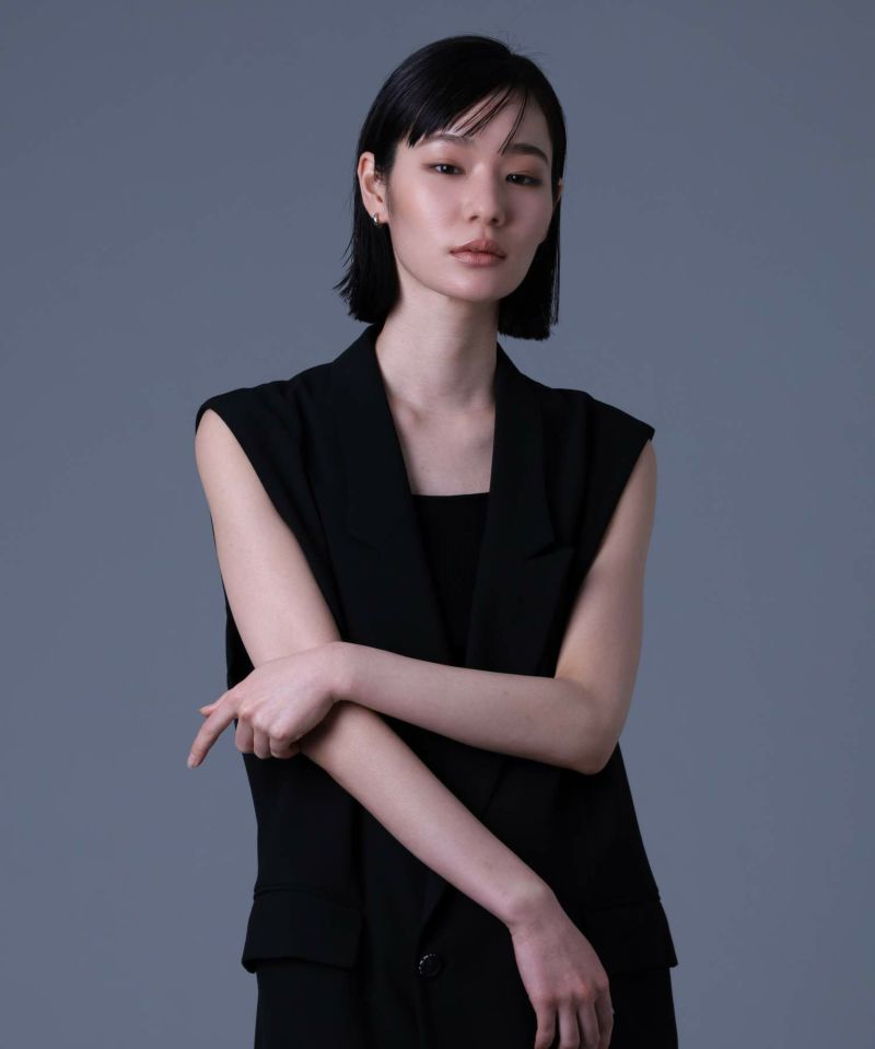 【WEB限定】カッティングフープピアス/ダイヤモンド/シルバー/サージカルステンレス316L（金属アレルギー対応）