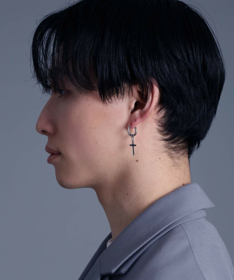 【WEB限定】ドロップフープピアス/サージカルステンレス316L（金属アレルギー対応）