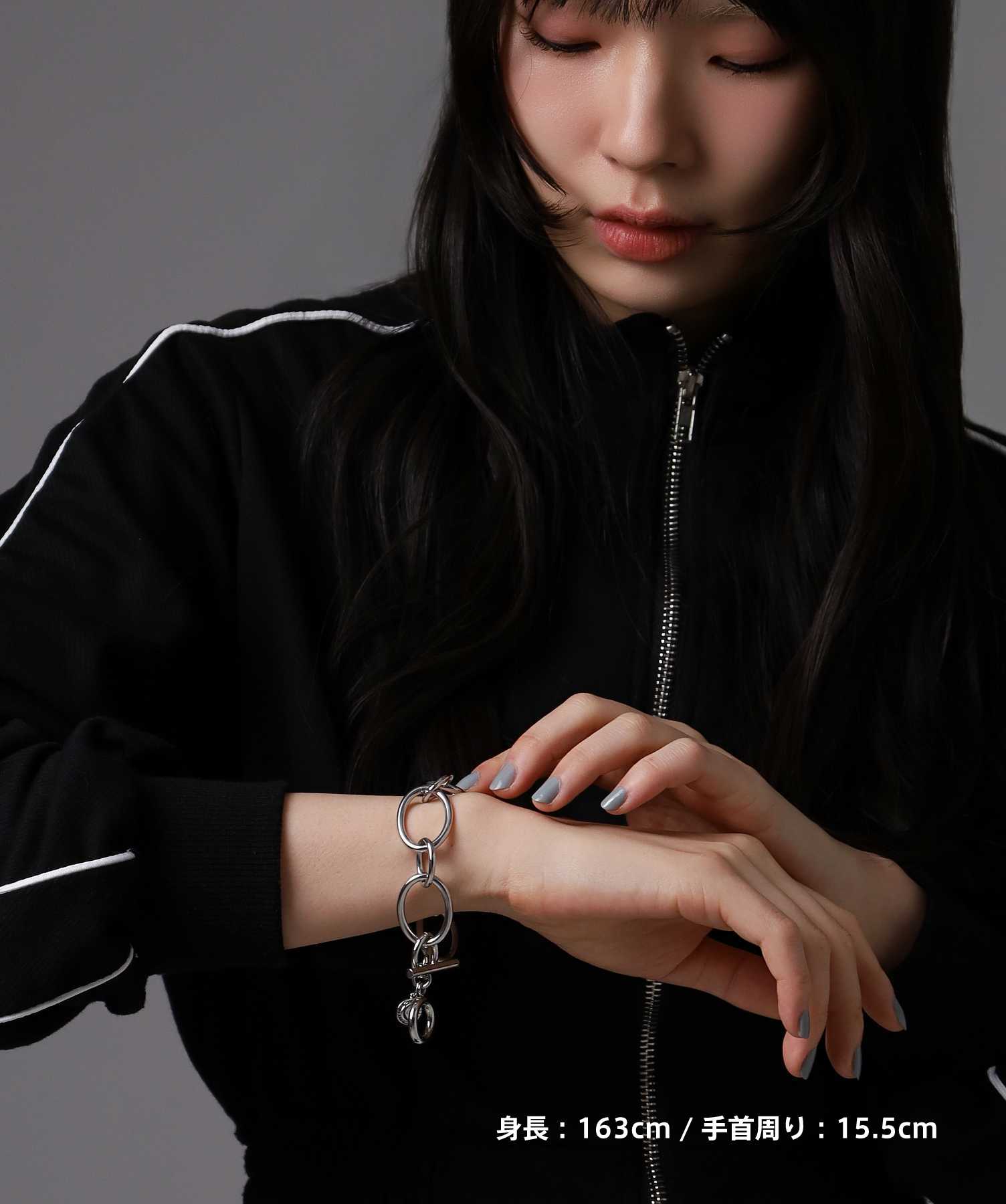 【限定展開】“SUNNY”チャンキーチェーンブレスレット/サージカルステンレス316L（金属アレルギー対応）