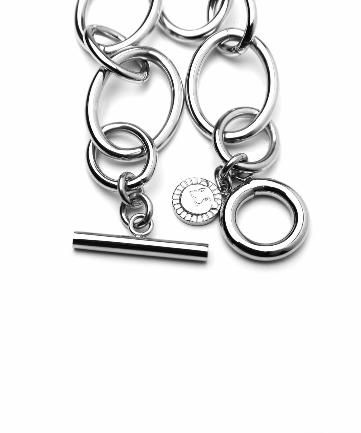 【限定展開】“SUNNY”チャンキーチェーンブレスレット/サージカルステンレス316L（金属アレルギー対応）