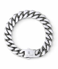 【限定展開】チャンキーチェーンブレスレットtypeB/カットキヘイ/ステンレススティール